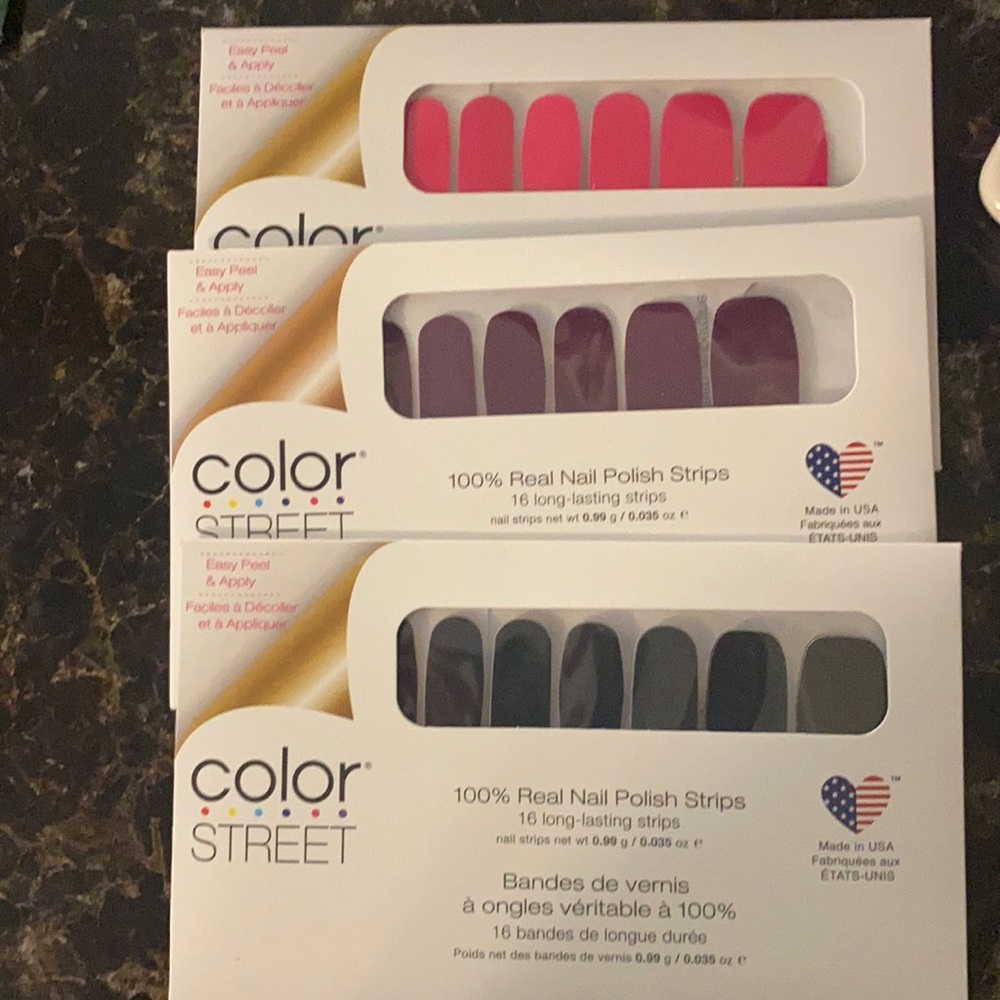 Color street nails set